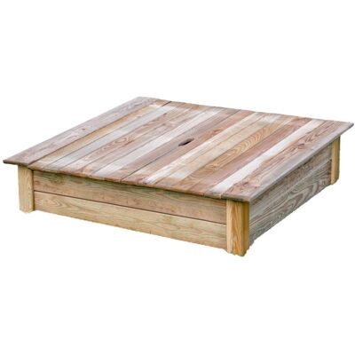 Tuindeco Pískoviště s krytem 100 x 100 cm Tuindeco Pískoviště s krytem 100 x 100 cm