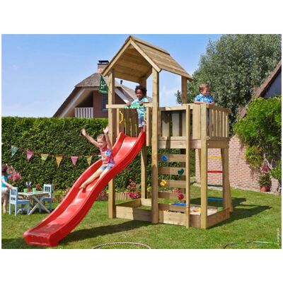 Jungle Gym Hřiště Mansion se skluzavkou Jungle Gym Hřiště Mansion se skluzavkou