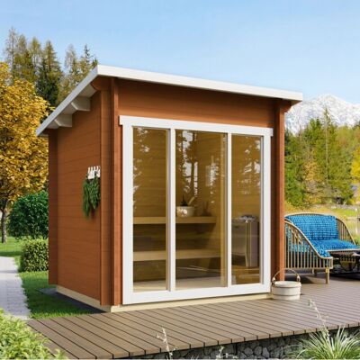 Tuindeco Venkovní sauna Tampere-XXS Tuindeco Venkovní sauna Tampere-XXS