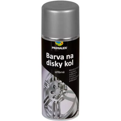 Primalex Sprej na disky kol stříbrná 400ml Primalex Sprej na disky kol stříbrná 400ml