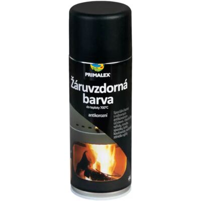Primalex Sprej žáruvzdorná černá 400ml Primalex Sprej žáruvzdorná černá 400ml