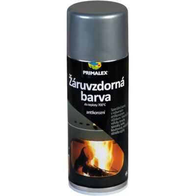 Primalex Sprej žáruvzdorná stříbrná 400ml Primalex Sprej žáruvzdorná stříbrná 400ml