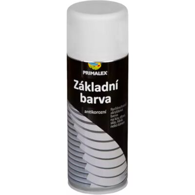 Primalex Sprej základní barva bílá 400ml Primalex Sprej základní barva bílá 400ml