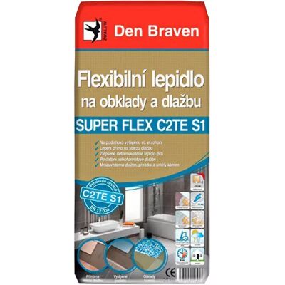Den Braven - SUPER FLEX C2TES1 - 25kg - S1 - Obkladové lepidlo Den Braven - SUPER FLEX C2TES1 - 25kg - S1 - Obkladové lepidlo