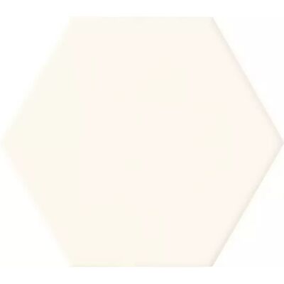 TUBĄDZIN Nástěnný obklad Burano White Hex 11/12,5 TUBĄDZIN Nástěnný obklad Burano White Hex 11/12,5