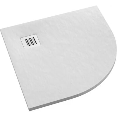 SCHEDPOL Vanička půlkulatá Kalait White Stone 90x90x3,5 R55 3.3104/B/ST-M2 SCHEDPOL Vanička půlkulatá Kalait White Stone 90x90x3,5 R55 3.3104/B/ST-M2
