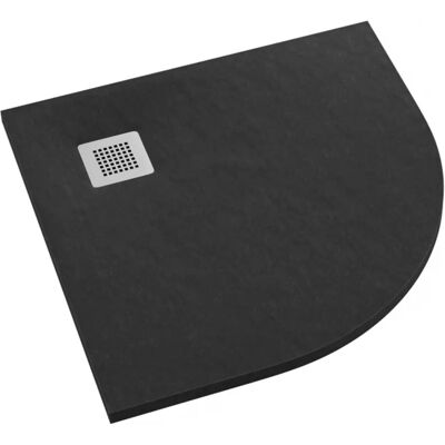 SCHEDPOL Vanička půlkulatá Kalait Black Stone 90x90x3,5 R55 3.3104/C/ST-M2 SCHEDPOL Vanička půlkulatá Kalait Black Stone 90x90x3,5 R55 3.3104/C/ST-M2