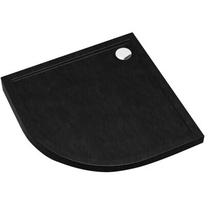SCHEDPOL Vanička půlkulatá Caspar New Black Stone 90x90x4,5 R55 3.2334/C/St SCHEDPOL Vanička půlkulatá Caspar New Black Stone 90x90x4,5 R55 3.2334/C/St