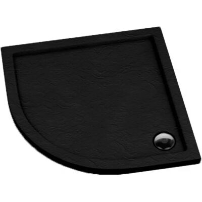 SCHEDPOL Vanička půlkulatá Black Stone 80x80x5 R55 Espera AQM263CST SCHEDPOL Vanička půlkulatá Black Stone 80x80x5 R55 Espera AQM263CST