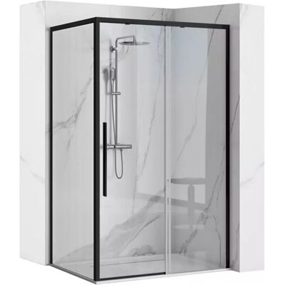 Sprchový kout Solar Rea K6412 90x90x195 black Sprchový kout Solar Rea K6412 90x90x195 black