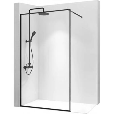 Sprchová zástěna Walk-in Bler Rea K7634 100x195 black Sprchová zástěna Walk-in Bler Rea K7634 100x195 black