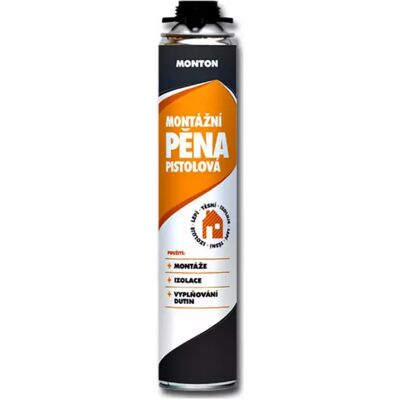 Monton montážní pěna pistolová 750 ml Monton montážní pěna pistolová 750 ml
