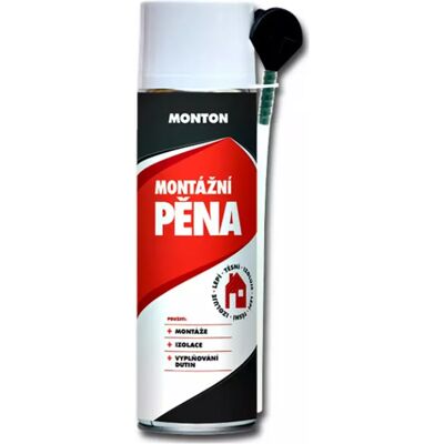 Monton montážní pěna trubičková 750 ml Monton montážní pěna trubičková 750 ml