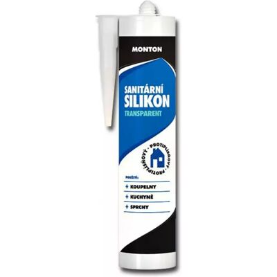 Sanitární silikon Monton transparent 310 ml Sanitární silikon Monton transparent 310 ml