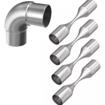 AVIS Kolená oceľ nehrdz. 1x42.4 + 4x12 AVIS Kolená oceľ nehrdz. 1x42.4 + 4x12