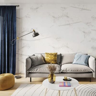 VILO Nástěnný panel SPC Calacatta Snow 120x265cm 4mm VILO Nástěnný panel SPC Calacatta Snow 120x265cm 4mm