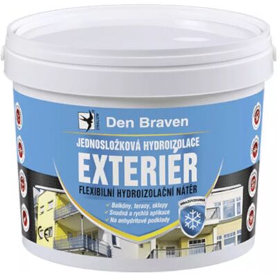 Den Braven Jednosložková hydroizolace exteriér 2,5 kg Den Braven Jednosložková hydroizolace exteriér 2,5 kg