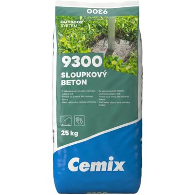 Cemix Beton Sloupkový 30 MPa 25 kg Cemix Beton Sloupkový 30 MPa 25 kg