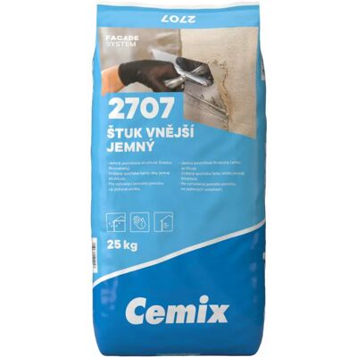 Cemix Štuk Vnější Jemný 25 kg Cemix Štuk Vnější Jemný 25 kg