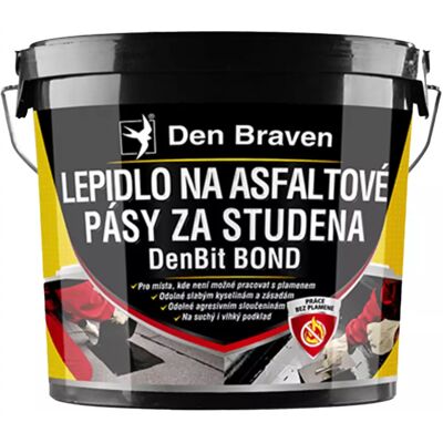 Den Braven DenBit BOND Lepidlo - Voděodolné pro asfaltové pásy - 5kg Den Braven DenBit BOND Lepidlo - Voděodolné pro asfaltové pásy - 5kg