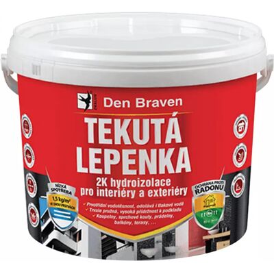 Den Braven Tekutá lepenka 2k Hydroizolace 14 kg Den Braven Tekutá lepenka 2k Hydroizolace 14 kg