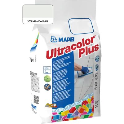 Spárovací hmota Mapei Ultracolor Plus 5 kg 103 měsíční bílá Spárovací hmota Mapei Ultracolor Plus 5 kg 103 měsíční bílá