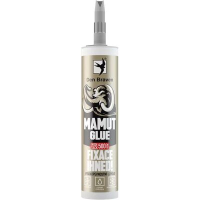 Lepidlo Den Braven Mamut Glue High Tack 290 ml šedý Lepidlo Den Braven Mamut Glue High Tack 290 ml šedý