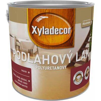 Xyladecor Podlahový lak polyuretanový polomatný 2,5L Xyladecor Podlahový lak polyuretanový polomatný 2,5L
