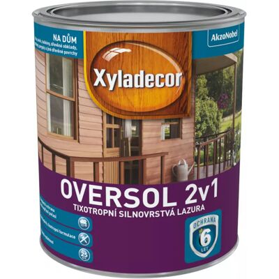 Xyladecor Oversol vlašský ořech 0,75L Xyladecor Oversol vlašský ořech 0,75L