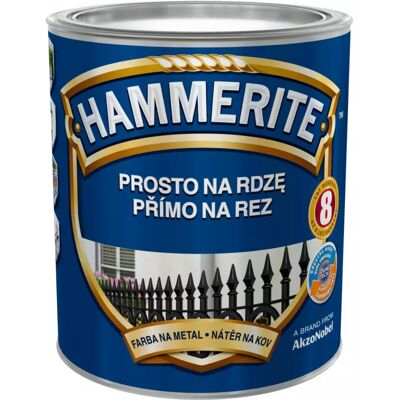 Hammerite hladká světle šedá 0,7L Hammerite hladká světle šedá 0,7L