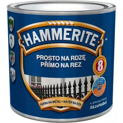 Hammerite hladká tmavě zelená 0,25L Hammerite hladká tmavě zelená 0,25L