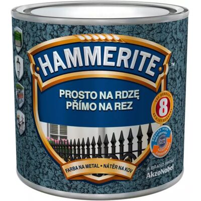 Hammerite kladívková stříbrně šedá 0,25L Hammerite kladívková stříbrně šedá 0,25L