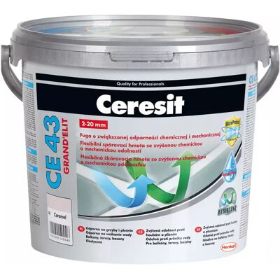 Ceresit Spárovací hmota CE43 bílá 5kg Ceresit Spárovací hmota CE43 bílá 5kg