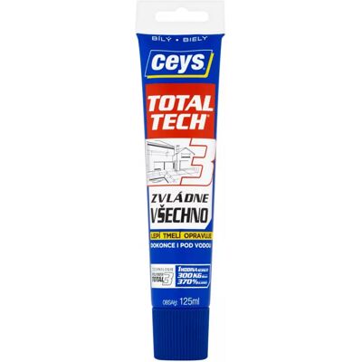 Lepidlo univerzální Ceys Total Tech bílý 125ml Lepidlo univerzální Ceys Total Tech bílý 125ml