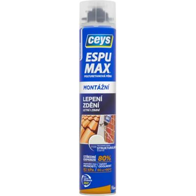 Montážní pěna Ceys Espu Max polyuretanová pistolová 750 ml Montážní pěna Ceys Espu Max polyuretanová pistolová 750 ml