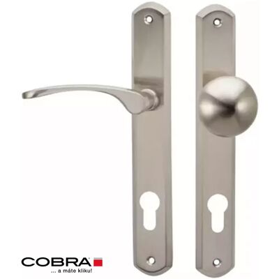 COBRA Klika LAURA PZ72 L nikl/satén COBRA Klika LAURA PZ72 L nikl/satén