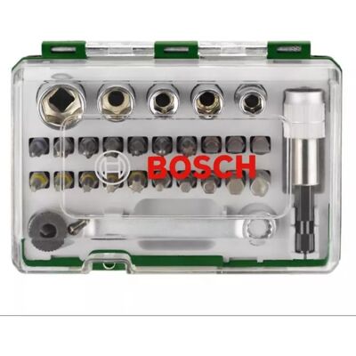 Bosch 27 dílná mini sada s ráčnou extra hard pro hobby použití Bosch 27 dílná mini sada s ráčnou extra hard pro hobby použití