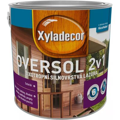 Xyladecor Oversol bílý krycí 2,5L Xyladecor Oversol bílý krycí 2,5L