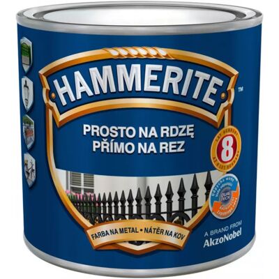 Hammerite hladká modrá 0,25L Hammerite hladká modrá 0,25L