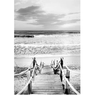STYLER Obraz Canvas 60x80 ST661 B&W Sea CA-13938 STYLER Obraz Canvas 60x80 ST661 B&W Sea CA-13938