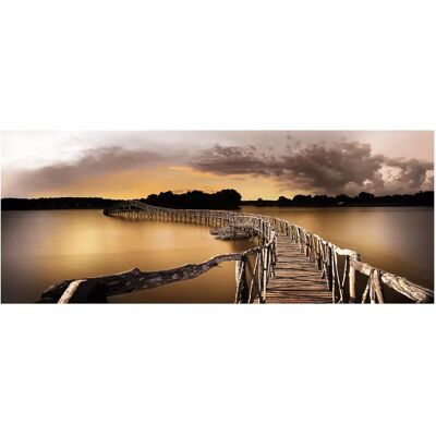 STYLER Obraz Canvas Silver 60x150 ST646 Gold Jetty CA-13464 STYLER Obraz Canvas Silver 60x150 ST646 Gold Jetty CA-13464
