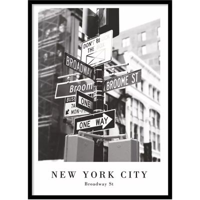 STYLER Obraz Framepick 50x70 FP035 Broadway Street STYLER Obraz Framepick 50x70 FP035 Broadway Street