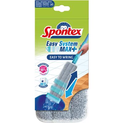 Náhradní microfibrová utěrka Spontex Easy Max+ - 1 ks Náhradní microfibrová utěrka Spontex Easy Max+ - 1 ks