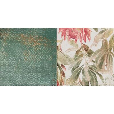 TUBĄDZIN Dekor Margot Flower B 30,8/60,8 TUBĄDZIN Dekor Margot Flower B 30,8/60,8