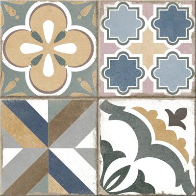 Cersanit Dlažba Sidro Patchwork Multicolour Mat 42/42 Cersanit Dlažba Sidro Patchwork Multicolour Mat 42/42