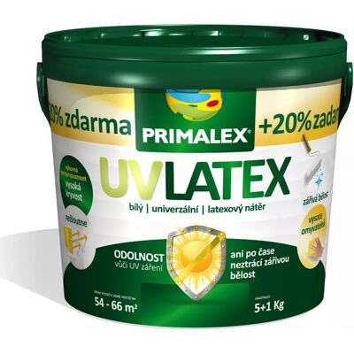Primalex UV Latex 5+1kg Primalex UV Latex 5+1kg