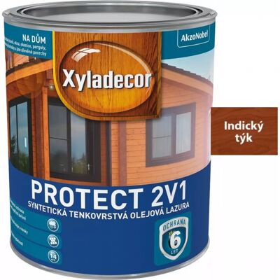 Xyladecor Protect 2v1 Indický Týk 2,5l Xyladecor Protect 2v1 Indický Týk 2,5l