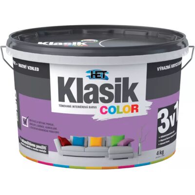 Het Klasik Color 0347 fialový šeříkový 4kg Het Klasik Color 0347 fialový šeříkový 4kg