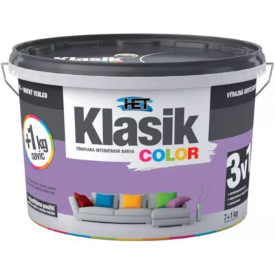 Het Klasik Color 0347 fialový šeříkový 7+1kg Het Klasik Color 0347 fialový šeříkový 7+1kg