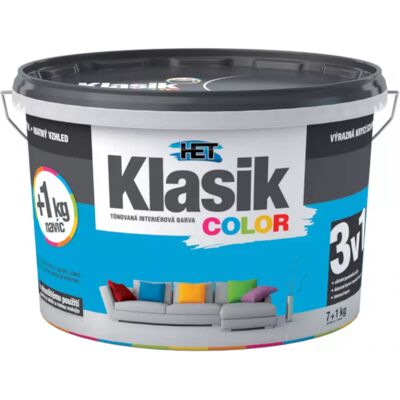 Het Klasik Color 0417 modrý azurový 7+1kg Het Klasik Color 0417 modrý azurový 7+1kg